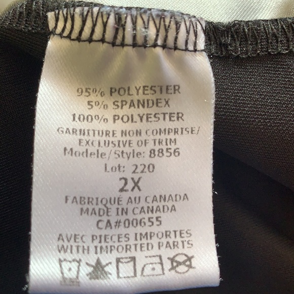 Black/Silver Lace Camisole - Picture 6 of 7